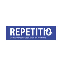LOGO Dyslexiepraktijk Repetitio | Karin Jahromi