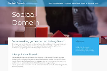 Printscreen jeugdzorg regio Limburg Noord sociaal domein