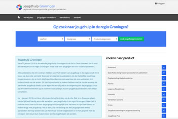Printscreen website JeugdHulpGroningen.nl