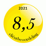 De Kernvisie methode scoort in 2021 gemiddeld een 8,5 in de cliëntbeoordelingen.